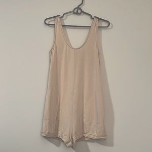 Beige romper (relaxed fit)